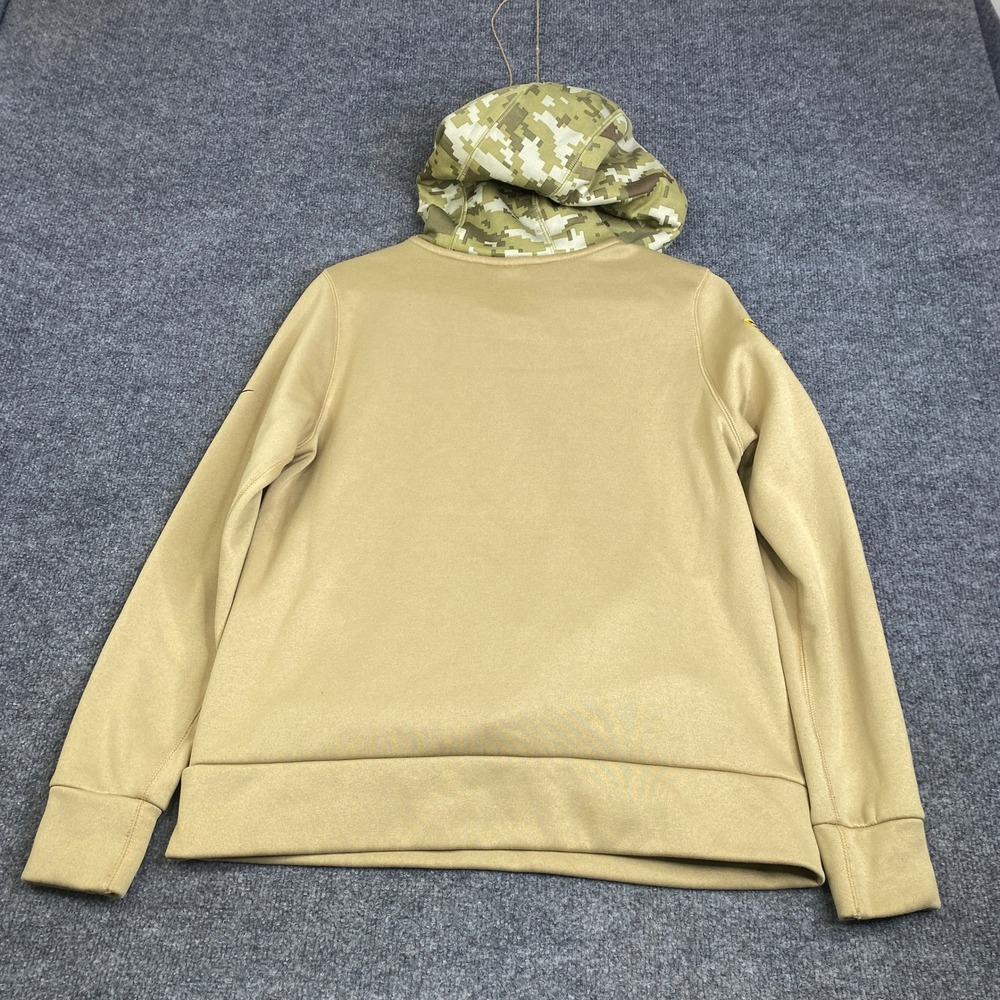 Nike Seattle Seahawks Salute to Service Hoodie Tan Camo Medium AT7936-297 - Picture 8 of 8